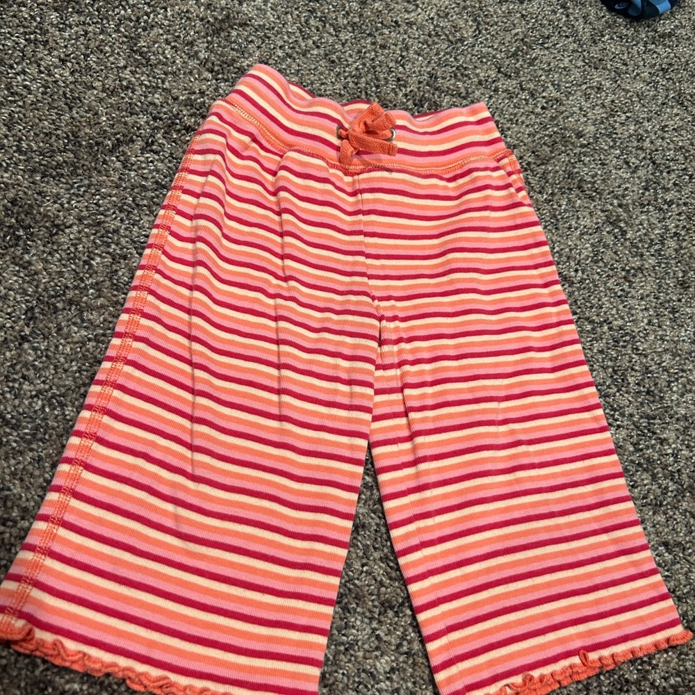 Hanna Andersson Pink and Orange Striped Apparel